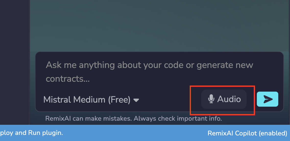 RemixAI audio button