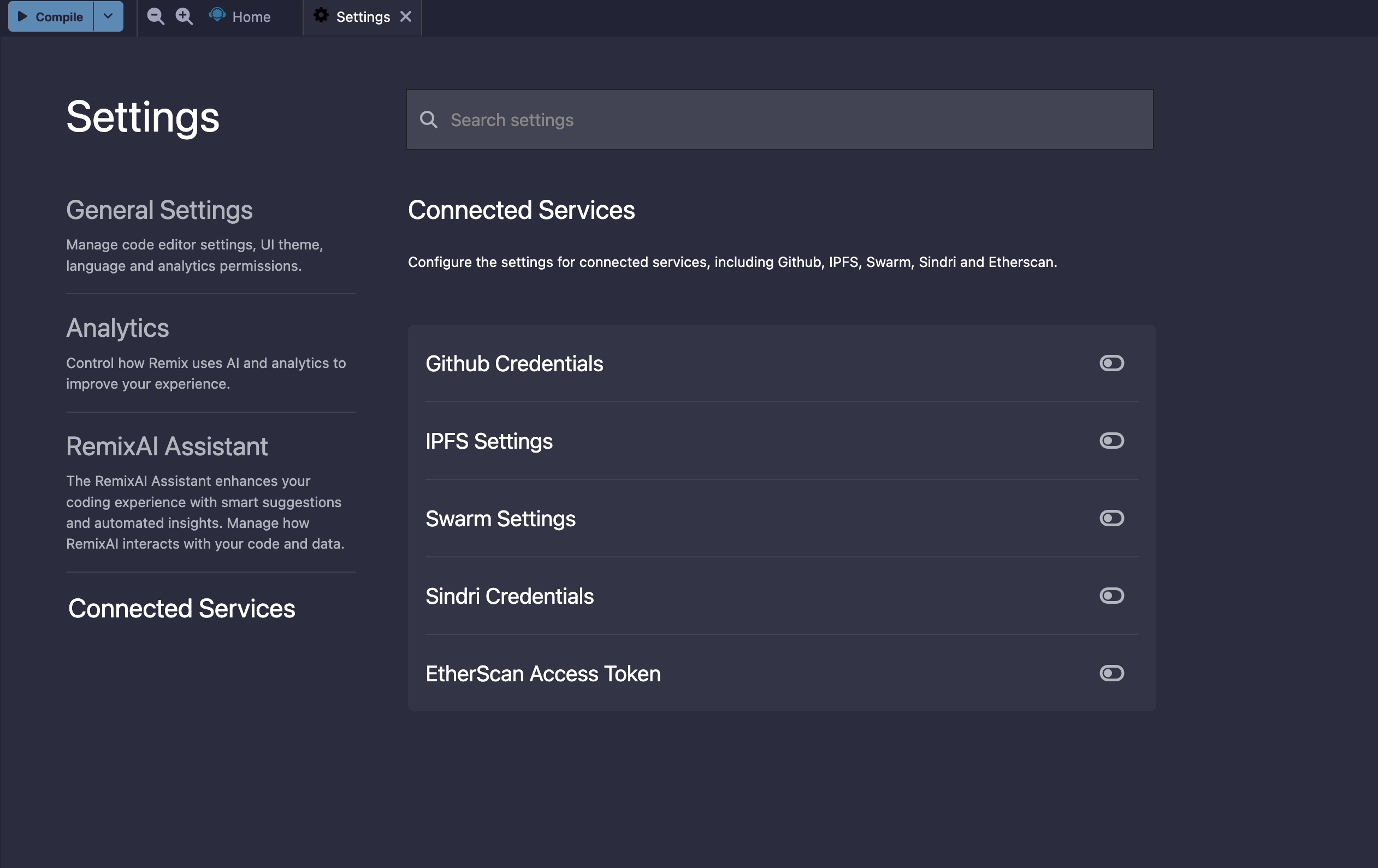 Connected Services