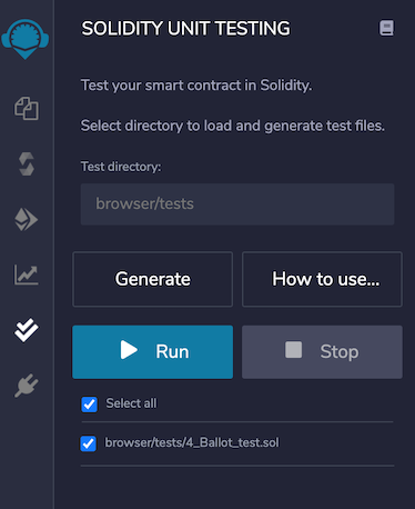 Unit testing page